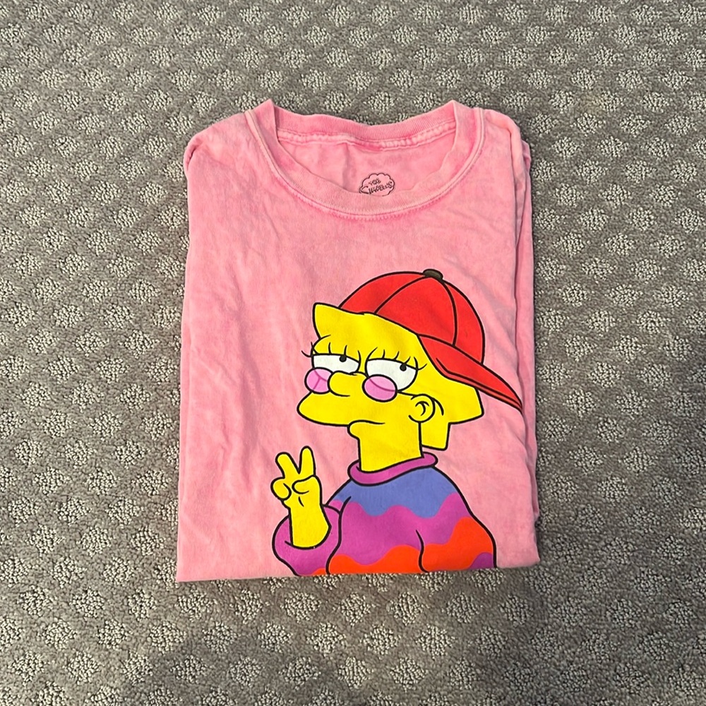 the simpsons graphic tshirt